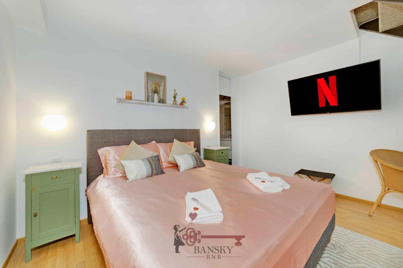 Апартаменты Duplex Loft In Lugano Center With Garden, Wi-Fi -By Easylife Swiss Экстерьер фото